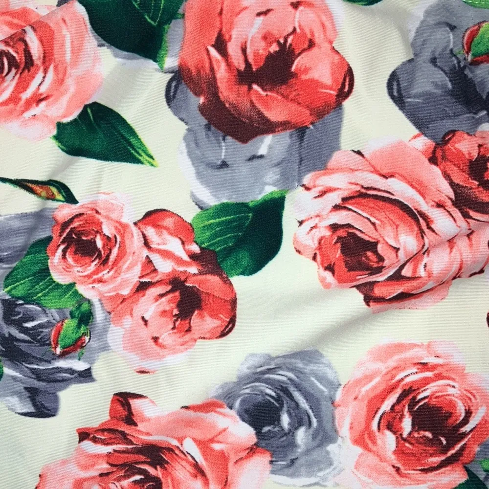 NWT Marina West Tankini Top, Large Pink - Image 3