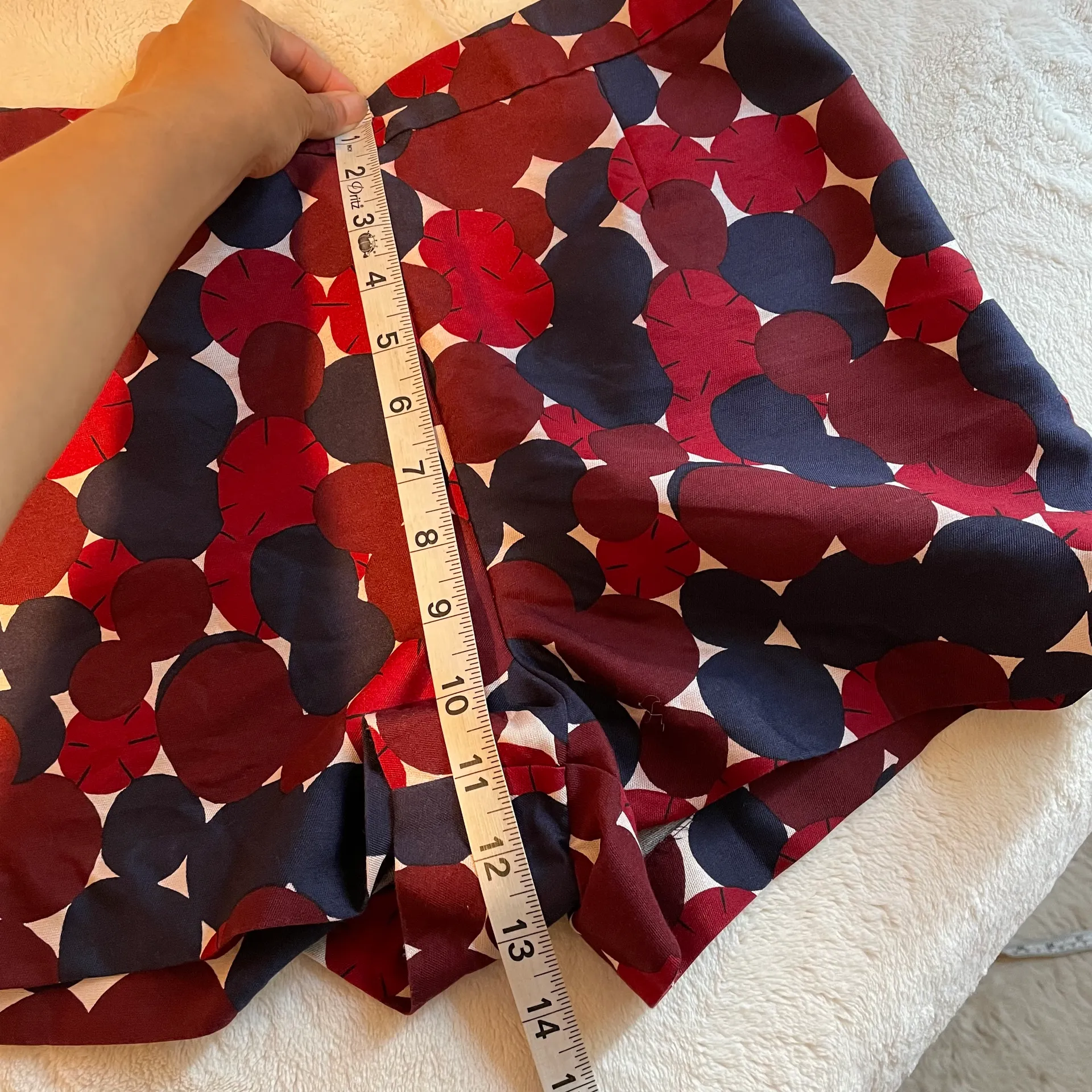 DVF circle print high waisted shorts - Image 7