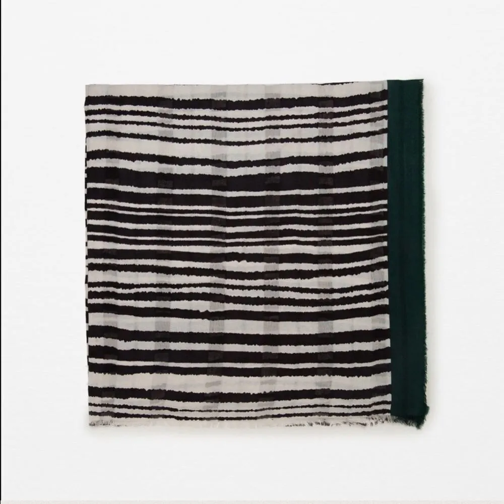 ✨HP✨TWO-TONE PRINTED SCARF✨  - Image 3