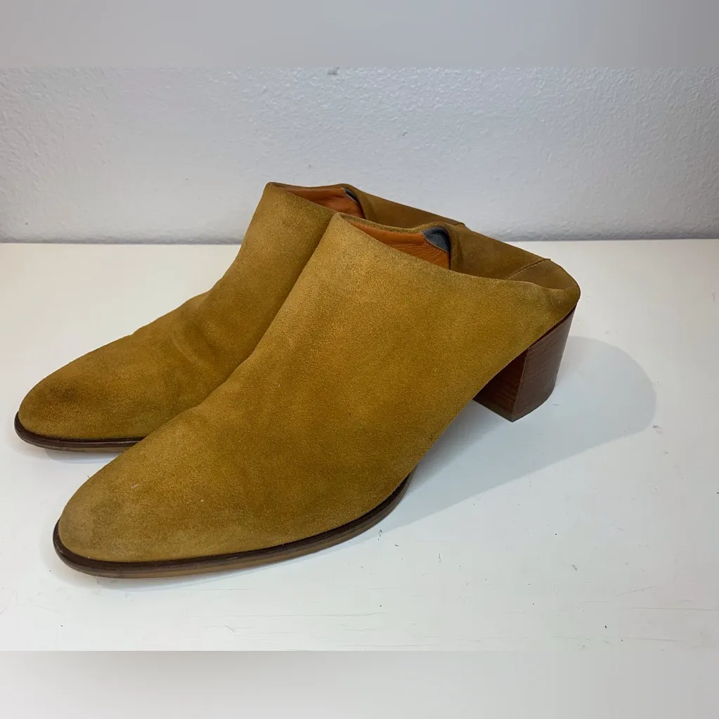Everlane  Women’s The Suede‎ Heel Mule Shoes Size 9 - Image 3