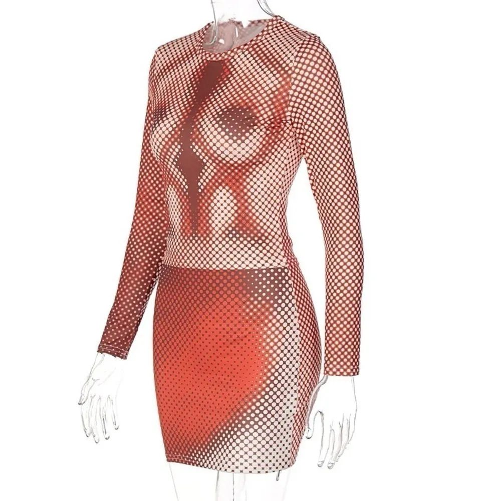 Skirt Set Brown Size L - Image 5