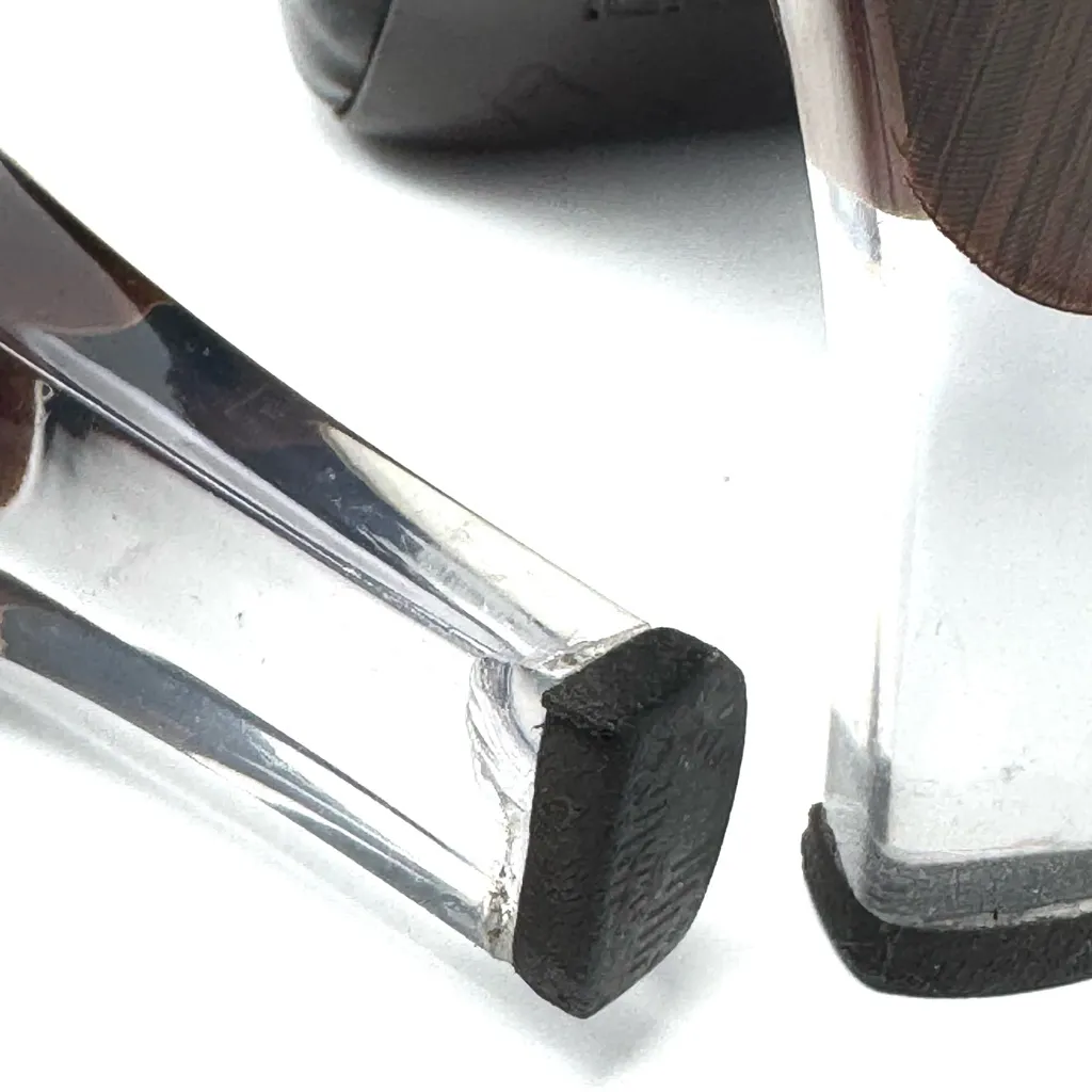 Fendi MaryJane Black Patent Leather Slingback Pumps size 37 - 7 - Image 8