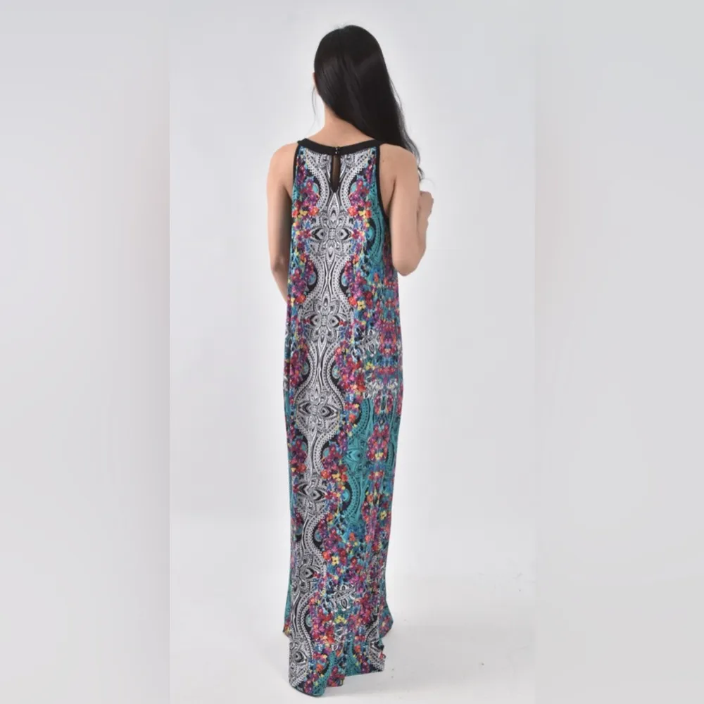 Nicole - Nicole Miller maxi dress long NWOT SIZE XL RETAILS $80 - Image 2