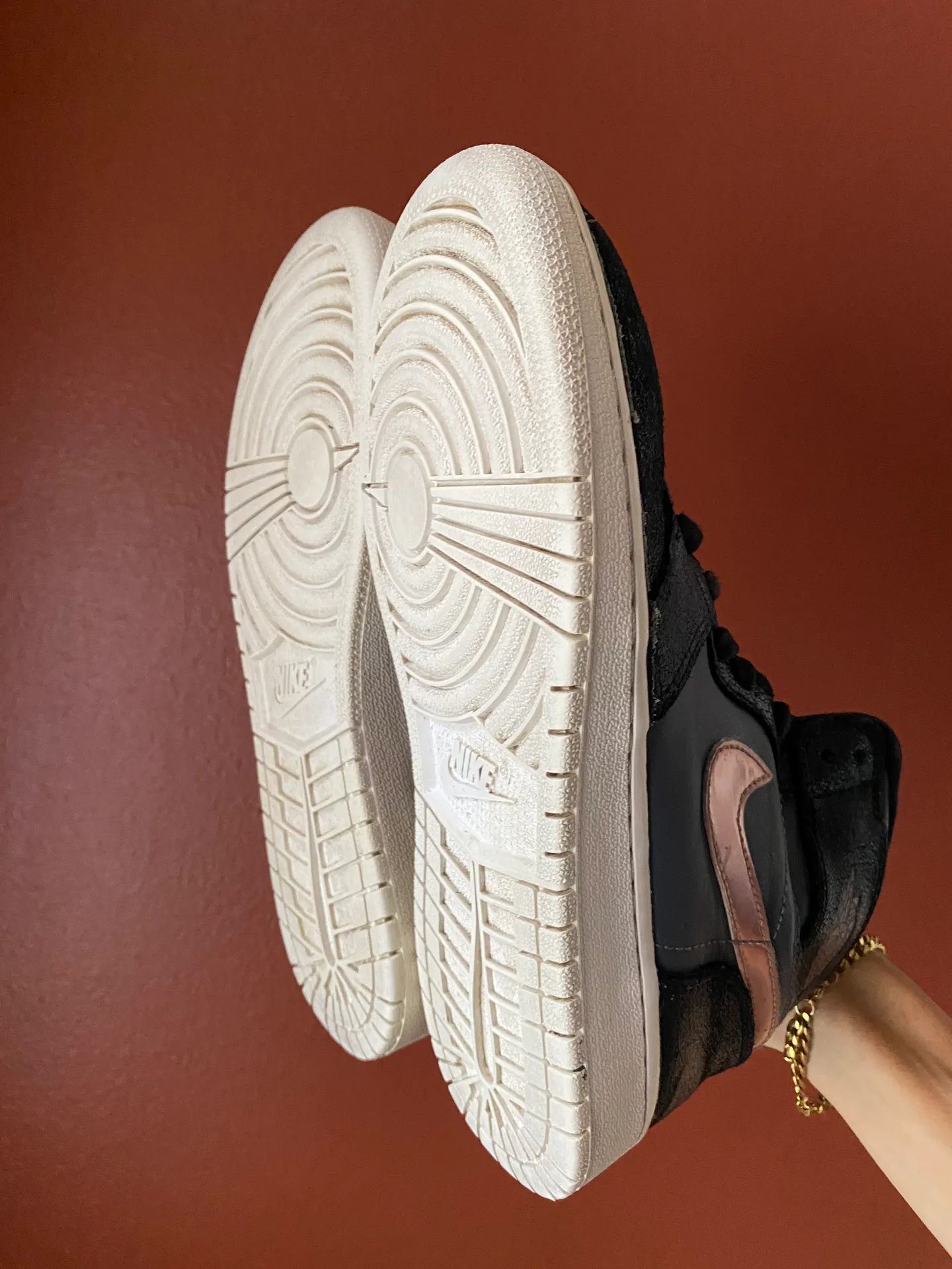 Air  1 Retro High GS ‘Black Metallic Red Bronze’ - Image 6