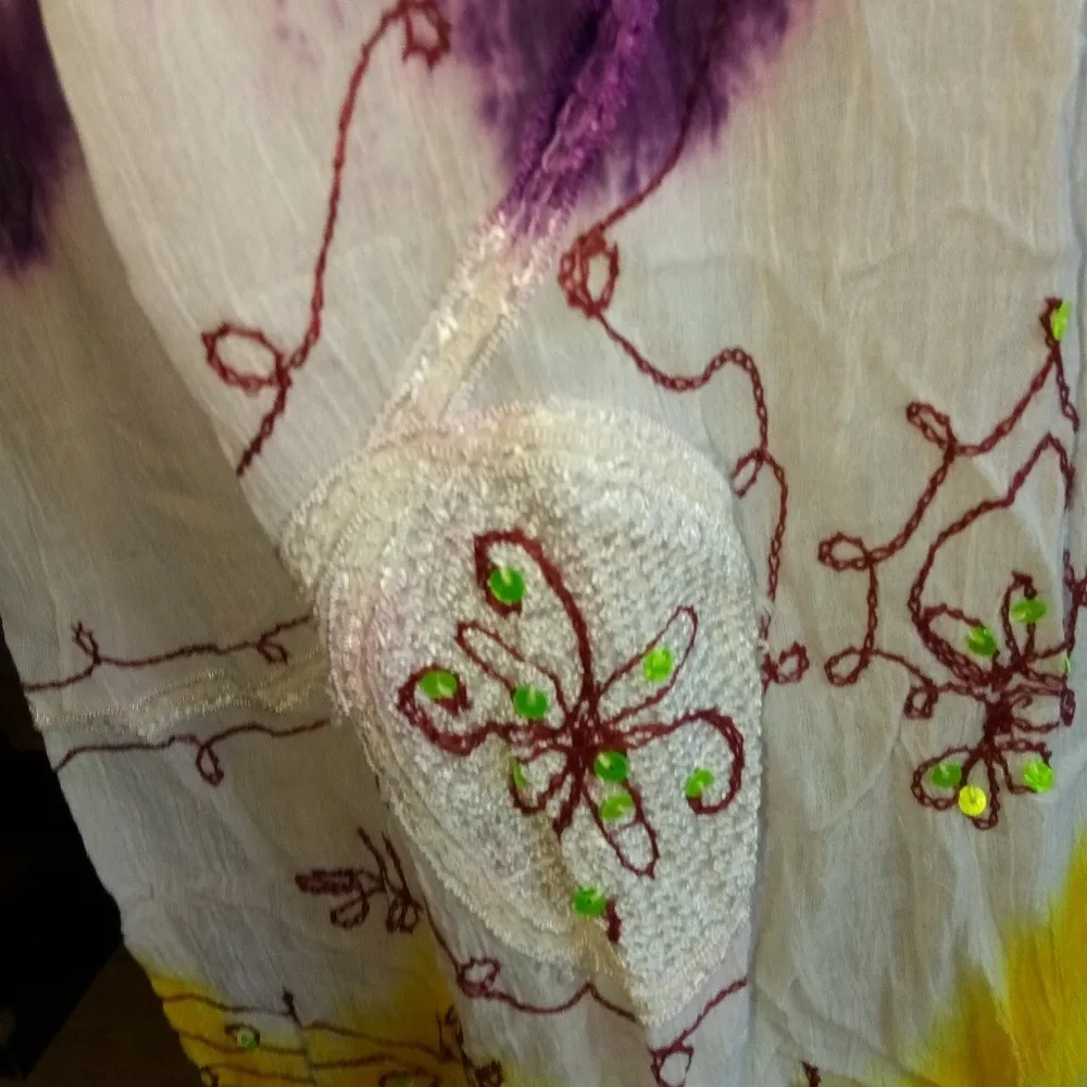 California Breeze Sundress M/L Purple Size L - Image 5