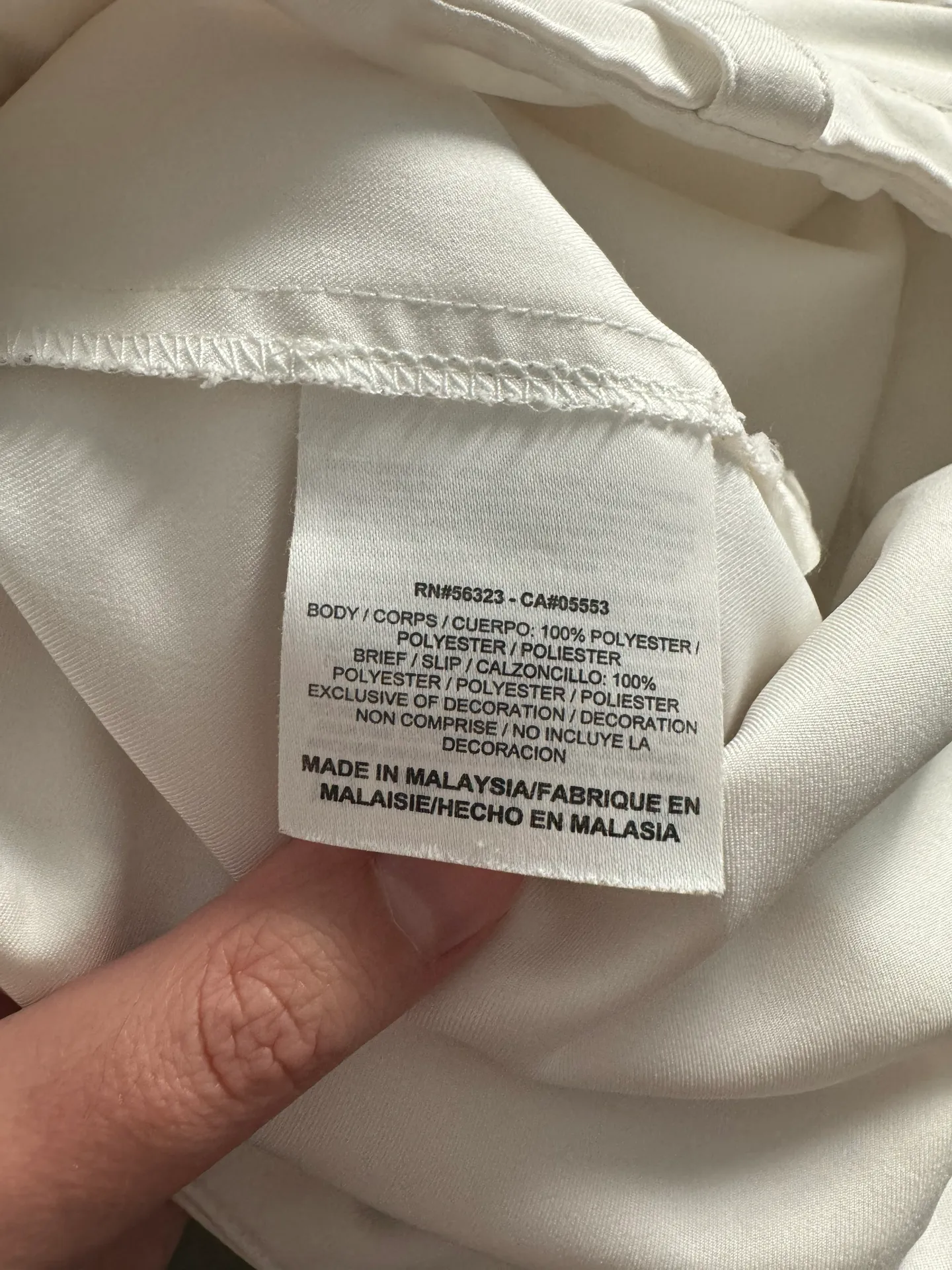 Golf Tour Performance Skirt 8 White - Image 6