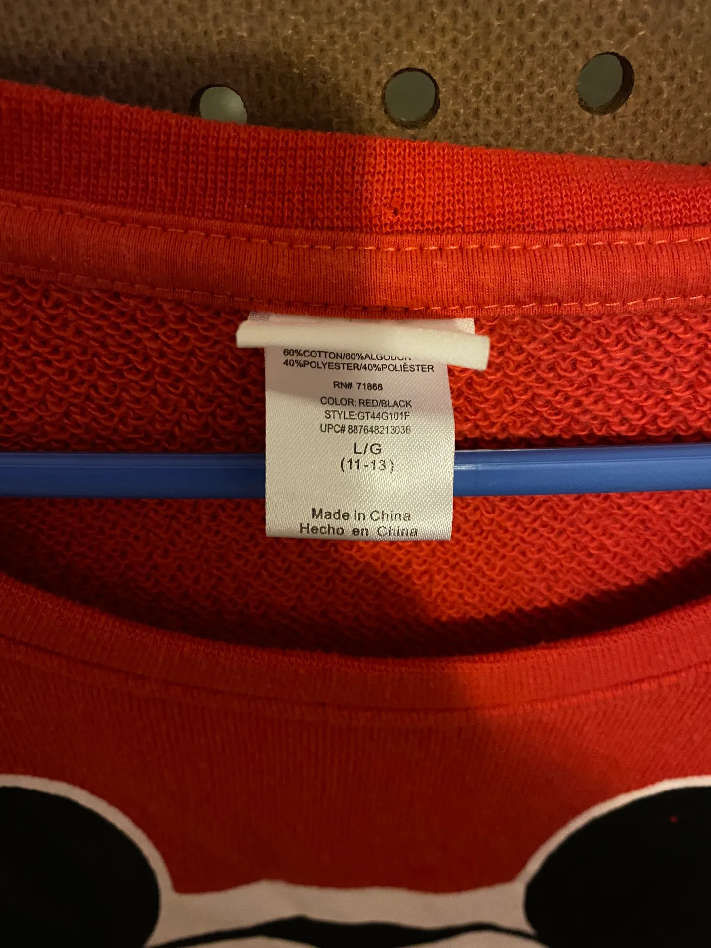 Disney Mickey Mouse Sweatshirt - Image 4