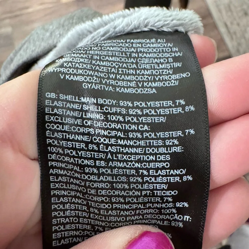 The North Face Shelbe Raschel Windwall Hoodie Fleece Lined Jacket Women's XS - Image 6