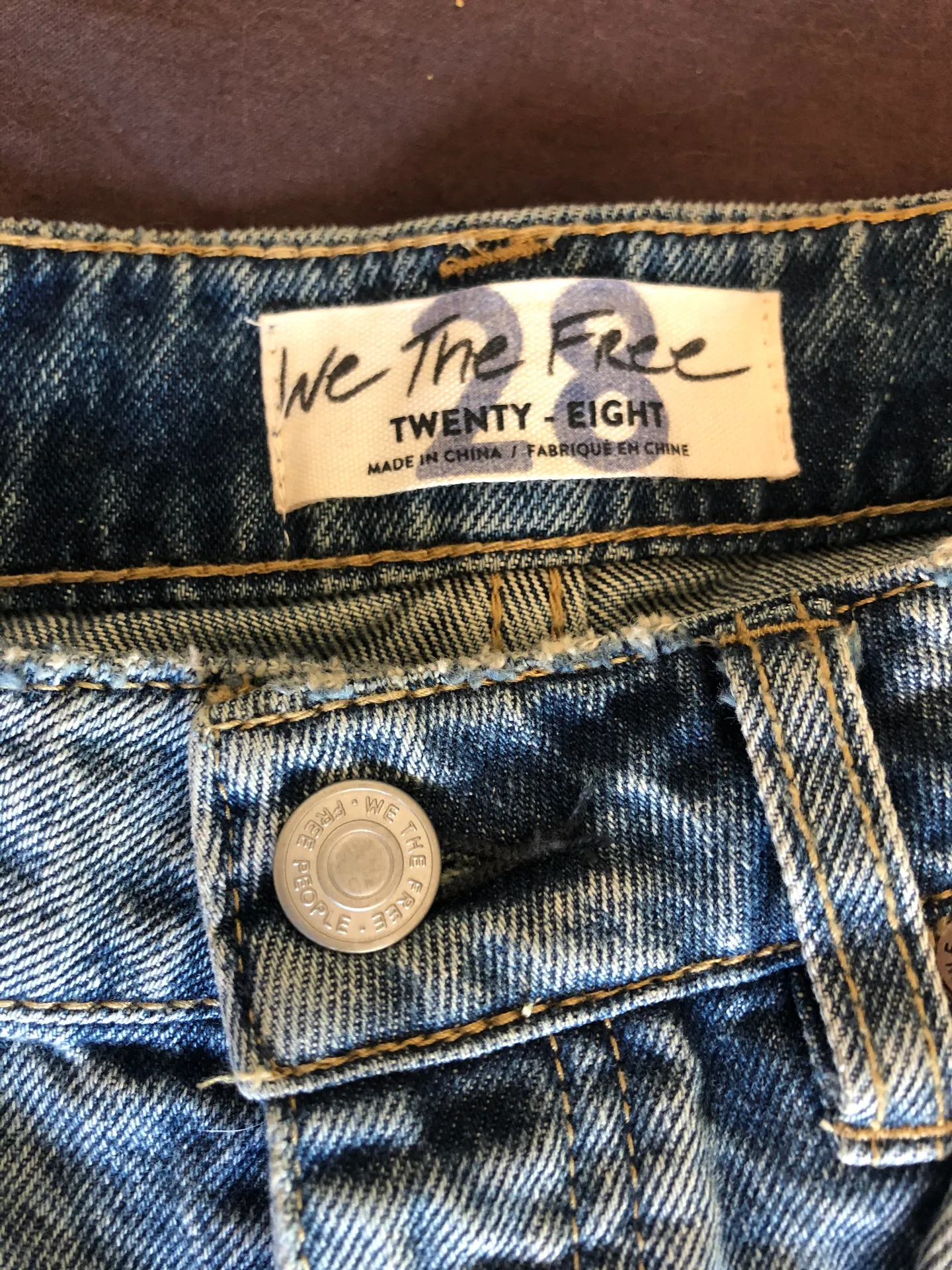 Free People Patchwork Jeans  - Image 5