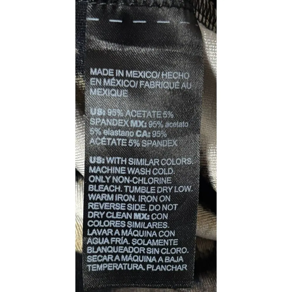 Chico's Travelers Tunic Size XL Brown Zebra Animal Print Lagenlook No Iron Artsy - Image 8