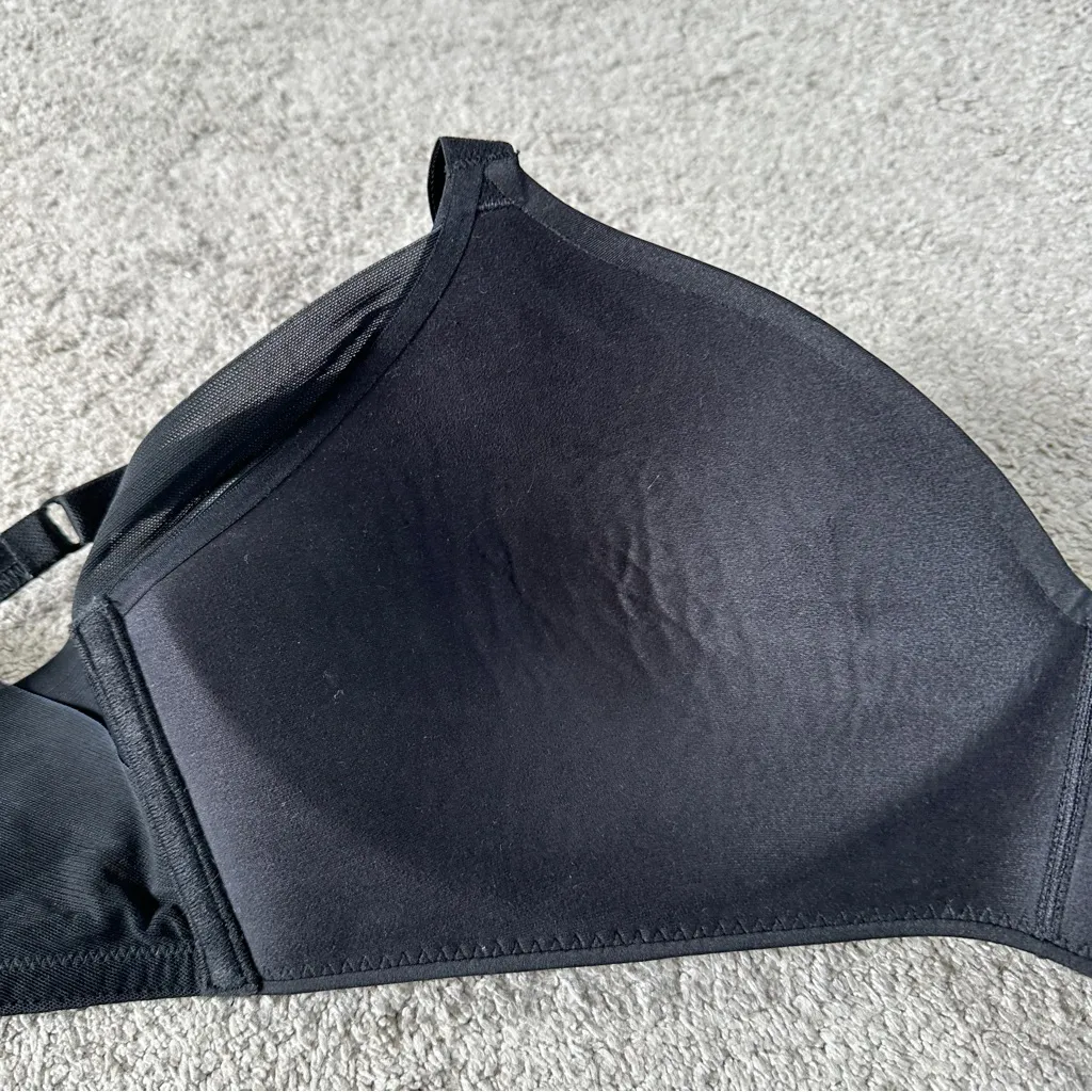 Wacoal Women’s Ultimate Side Smoother Wirefree Bra in Black 36D - Image 14