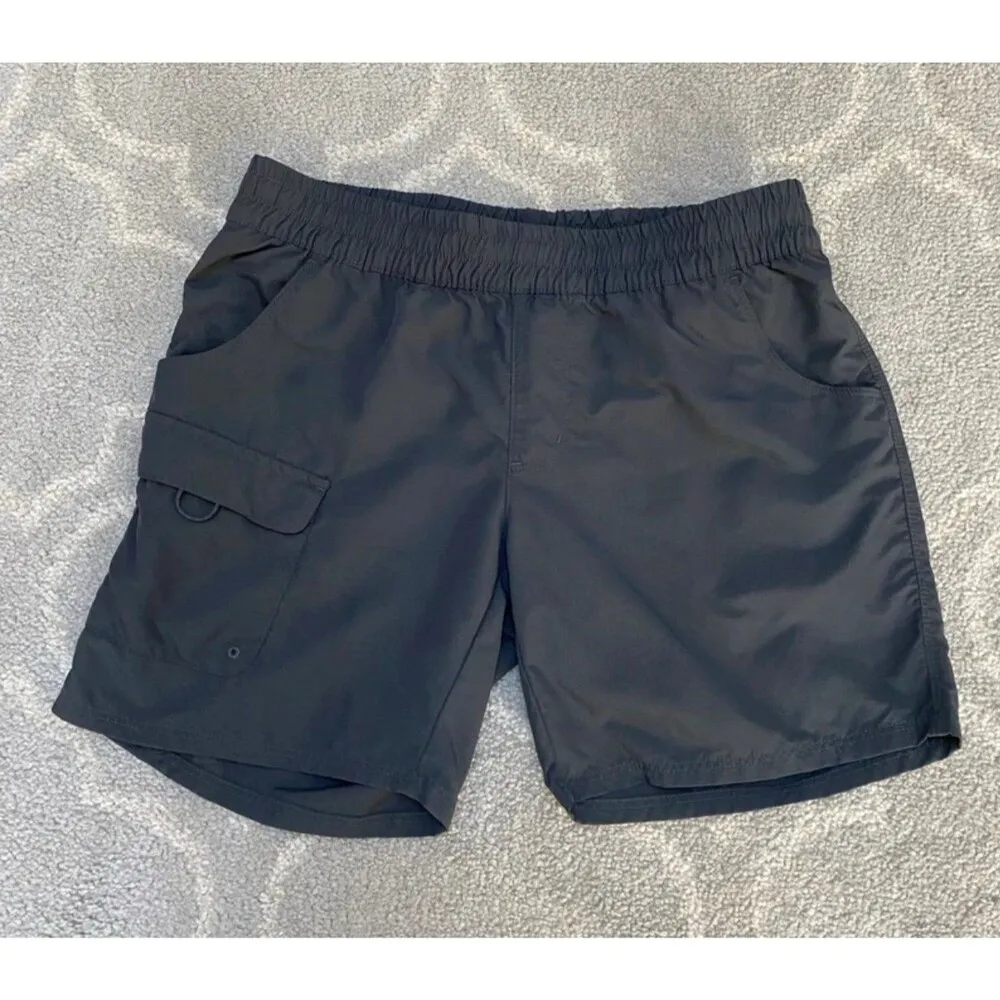 Columbia Women’s Silver Ridge Cargo Shorts Black Size S - Image 2