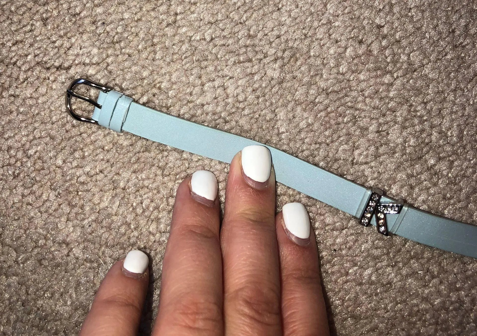 “K” Bracelet Blue - Image 3