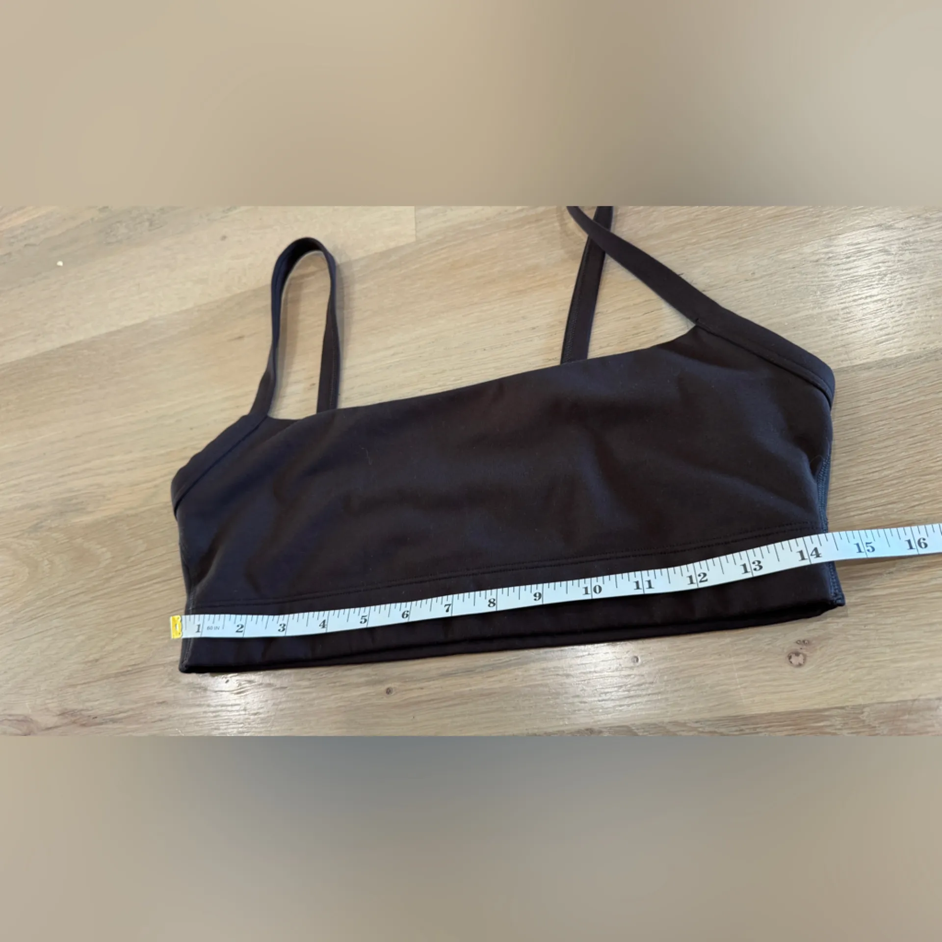 Gap medium impact sports bra brown size medium - Image 5