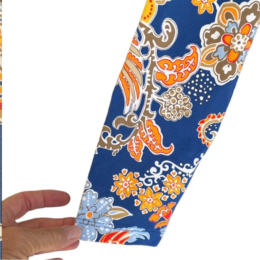 EUC J. McLaughlin Catalina Cloth Catalyst
Blue Floral Midi Dress Size XS - Image 6