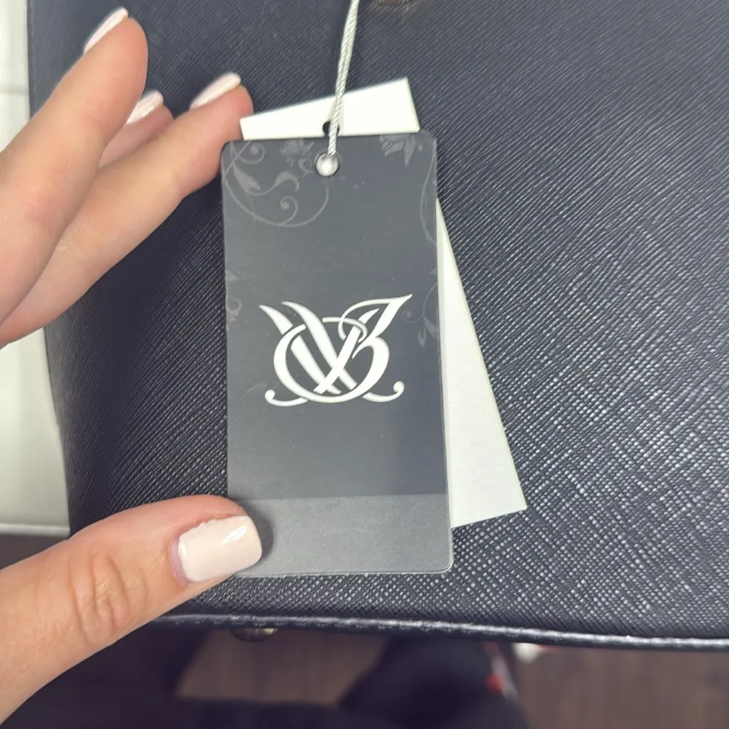 Elegant Black Glitter Tote Bag - Image 4