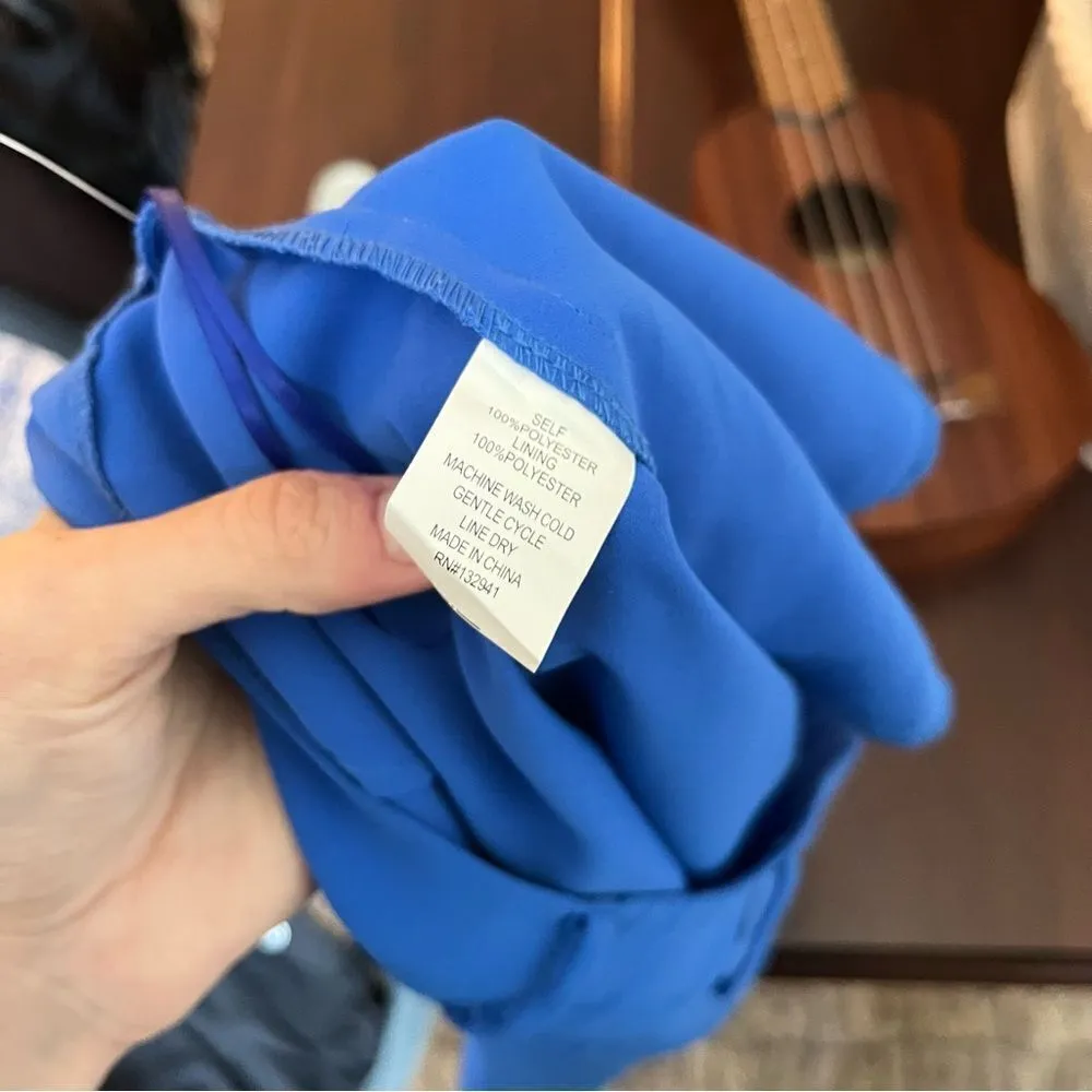 Amanda Uprichard x REVOLVE Wallace Shorts in Cobalt - Image 9