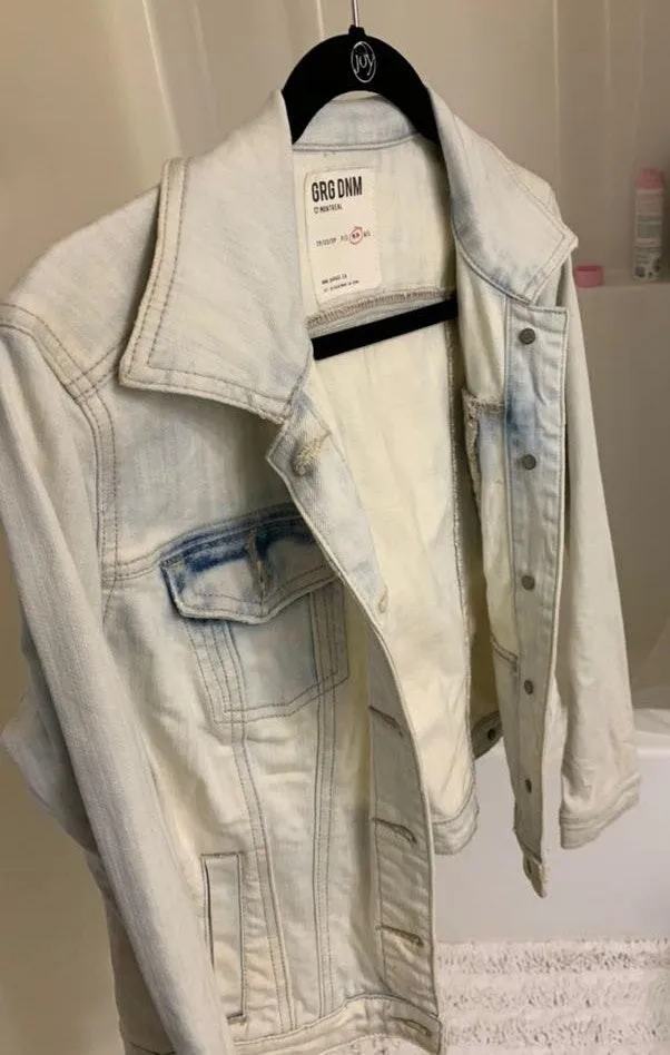 Garage Light Blue Jean Jacket - Image 4