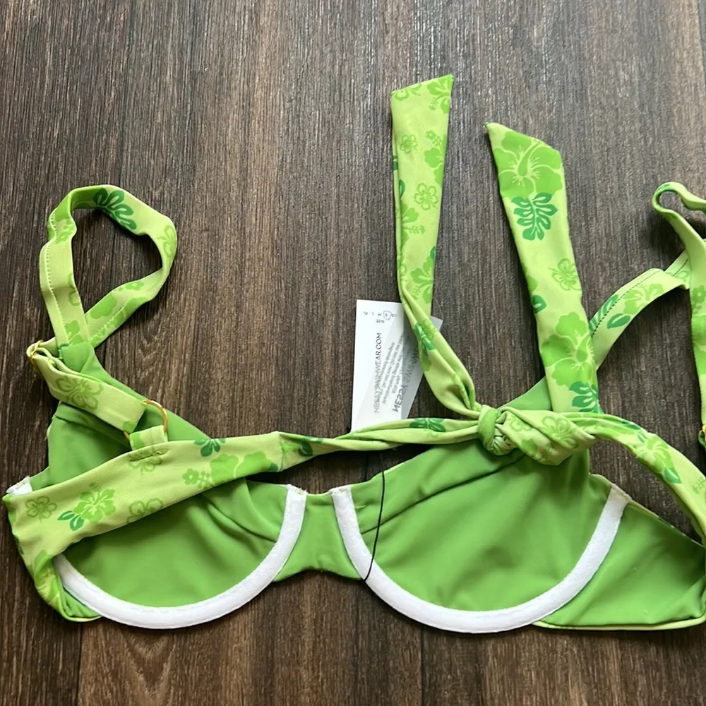 Nessy Swimwear Hawaiian Print Top - Image 3