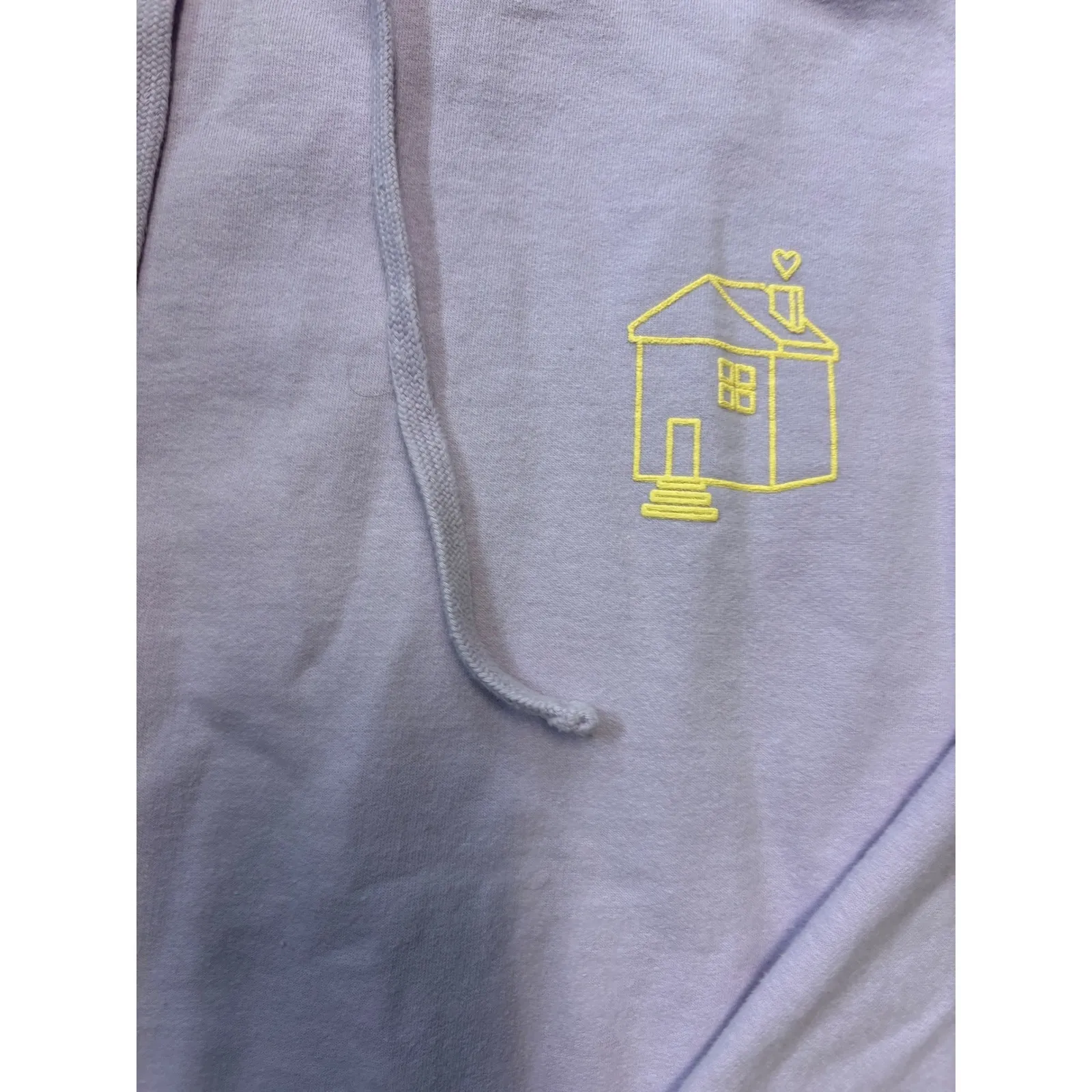 Harry Styles Love Of My Life Hoodie Lilac Graphic Tour Sweatshirt XL - Image 3