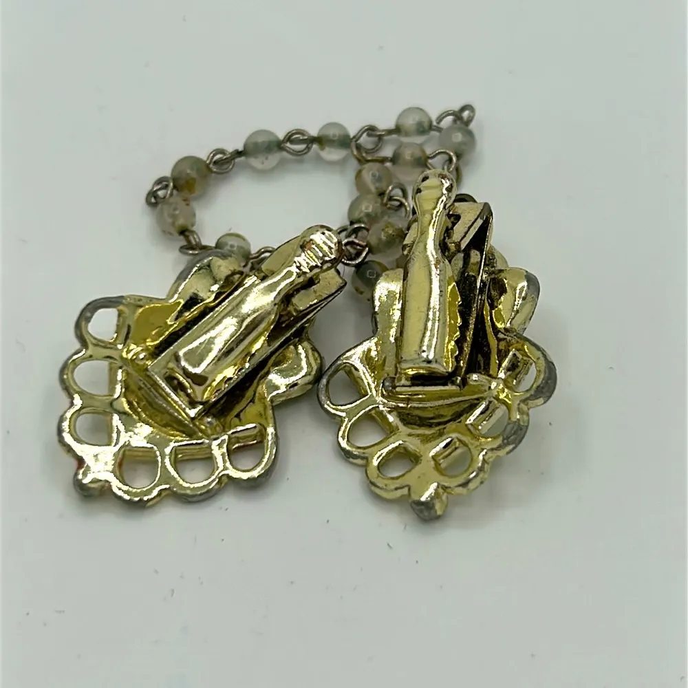 Vintage sweater clip Gold - Image 4