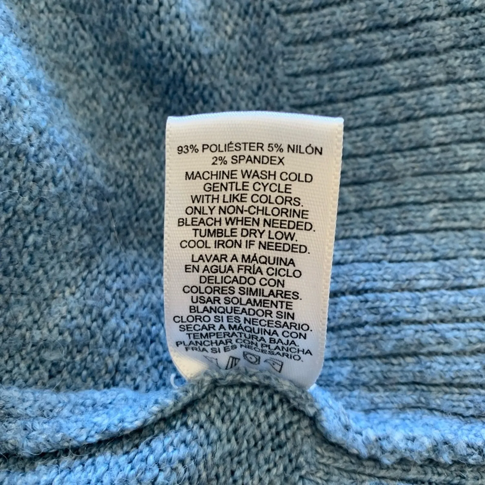 Ellen Tracy sweater blue size large blue - Image 6