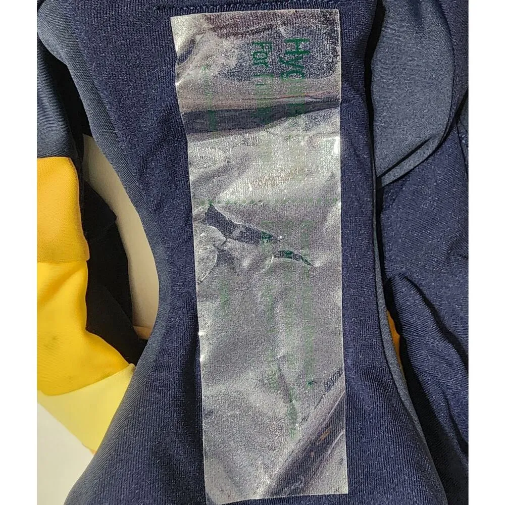 Robin Piccone Charlie High Waist Bikini Swim Bottom Ink Dandelion Small NEW - Image 6