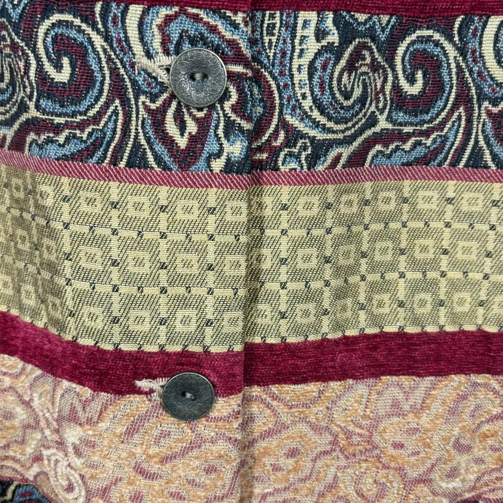 Alfred Dunner Tapestry Granny Button Up Jacket Size 24W - Image 6