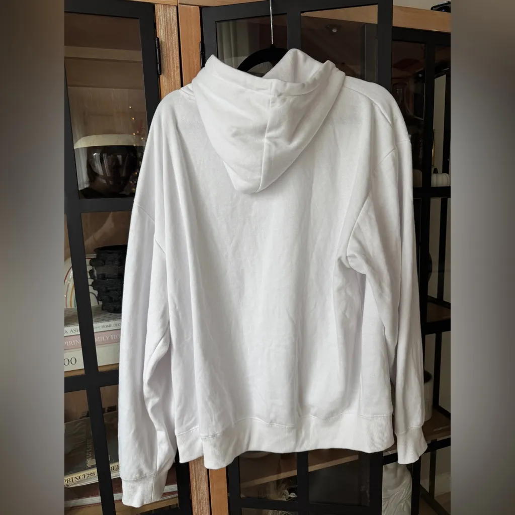 Disney Snow White hoodie embroidered watercolor sweatshirt parks princess Size XL - Image 5