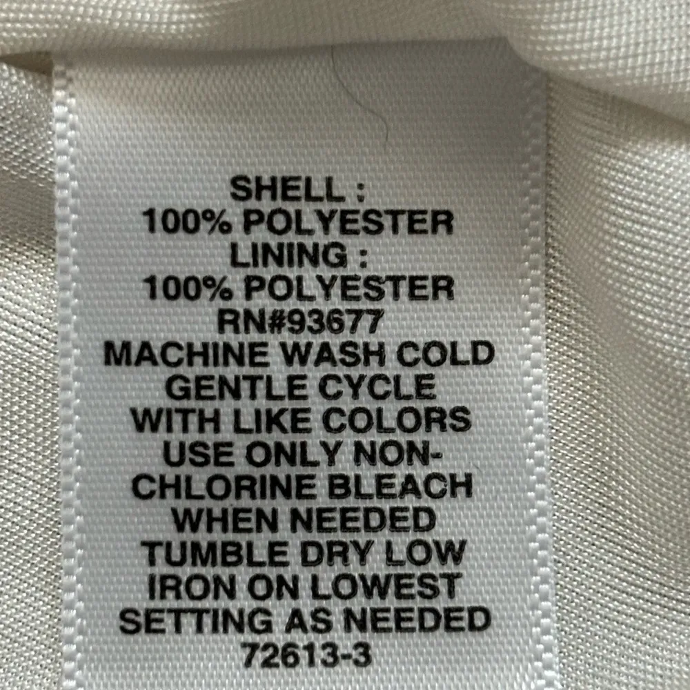 White Embellished Blouse Size PS - Image 8