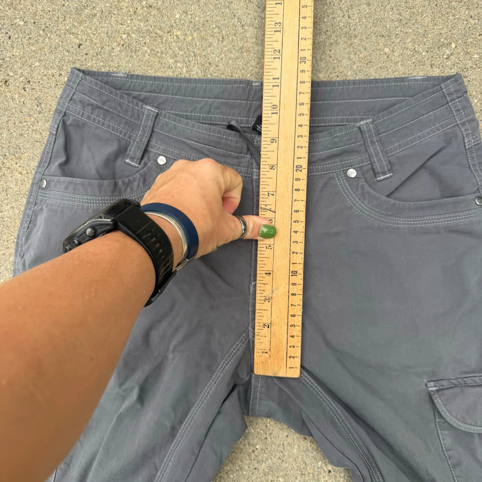 Kuhl Gray Legendary Splash Pants Womens 8 REG Style 6065 Outdoors Hiking - Image 9