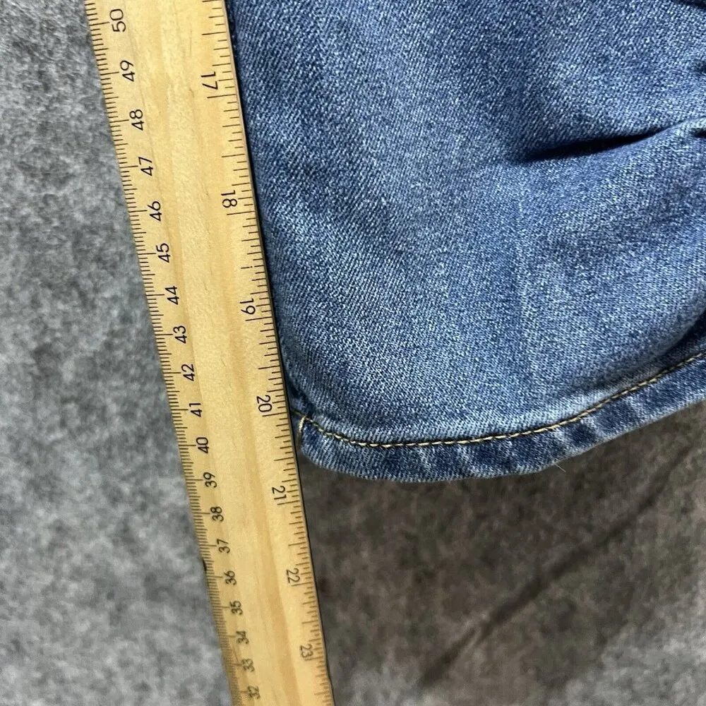 Baby Phat Fashions Jeans Womens 15 Capris Cropped Rhinestones‎ 90s Y2K Vintage - Image 4