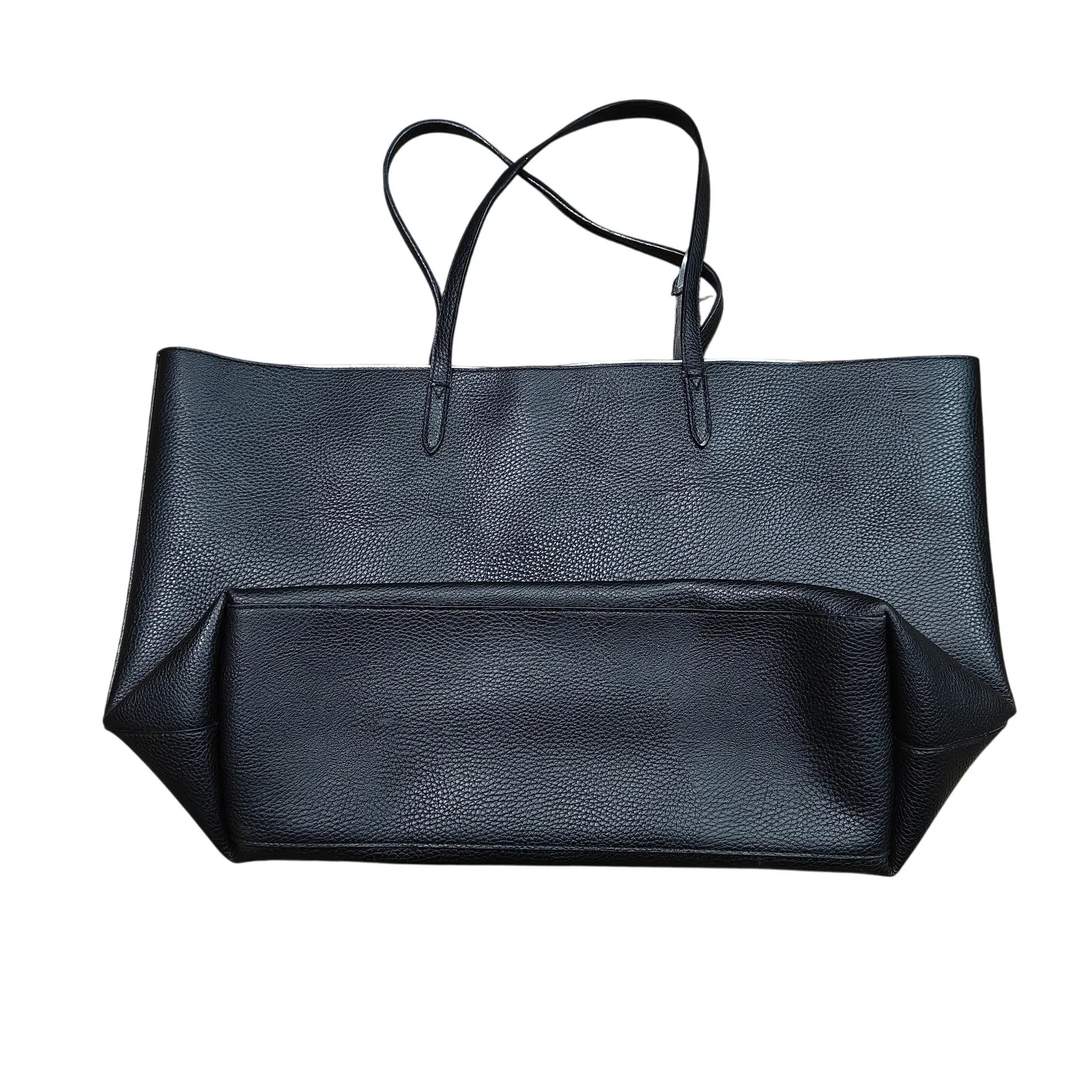 Victoria Secret Tote Bag Authentic Laser-Cut Logo Tassel Extra Large Weekend Bag - Image 5