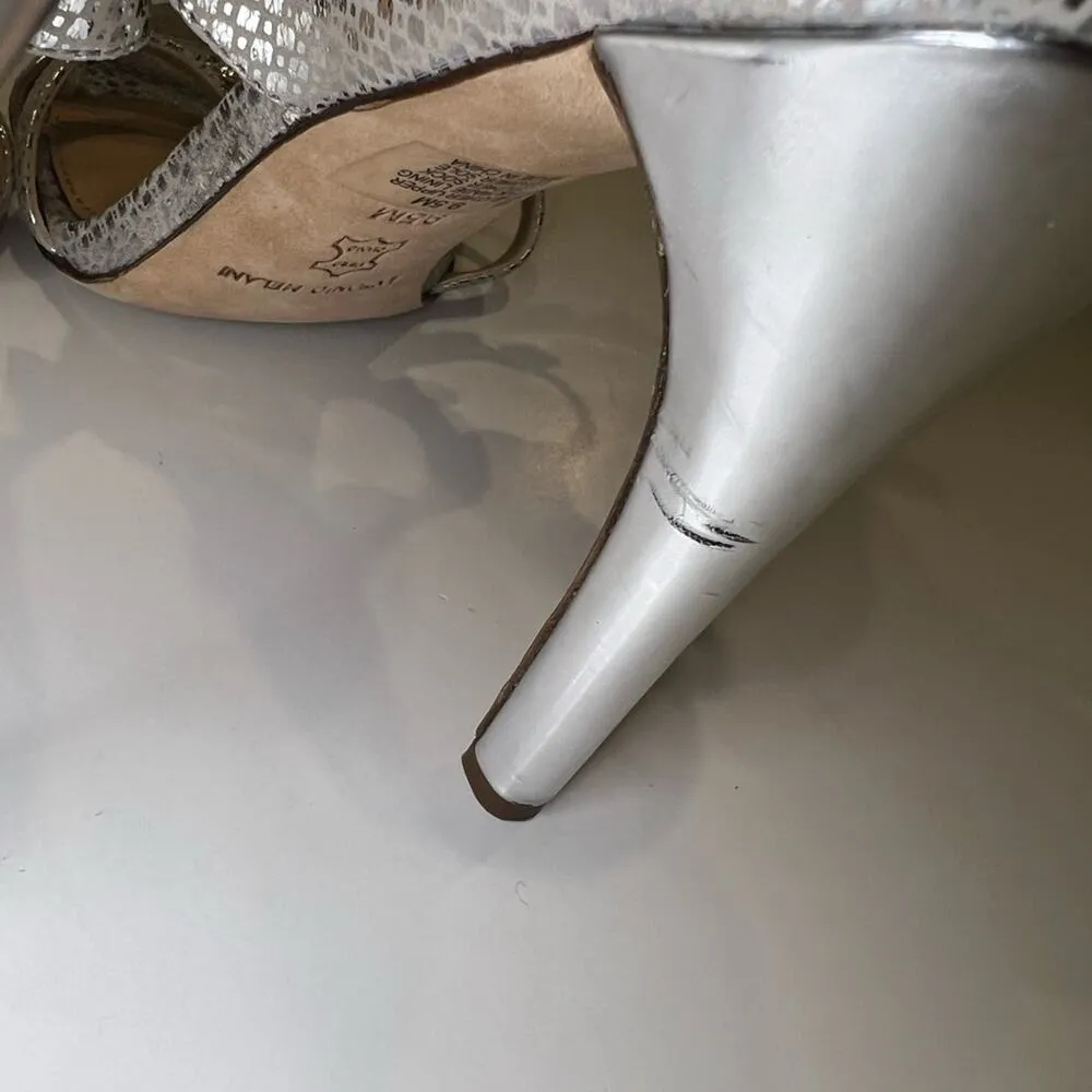 Antonio Melani Women's Rhinestone Strappy Heels Size 9.5 - Image 3