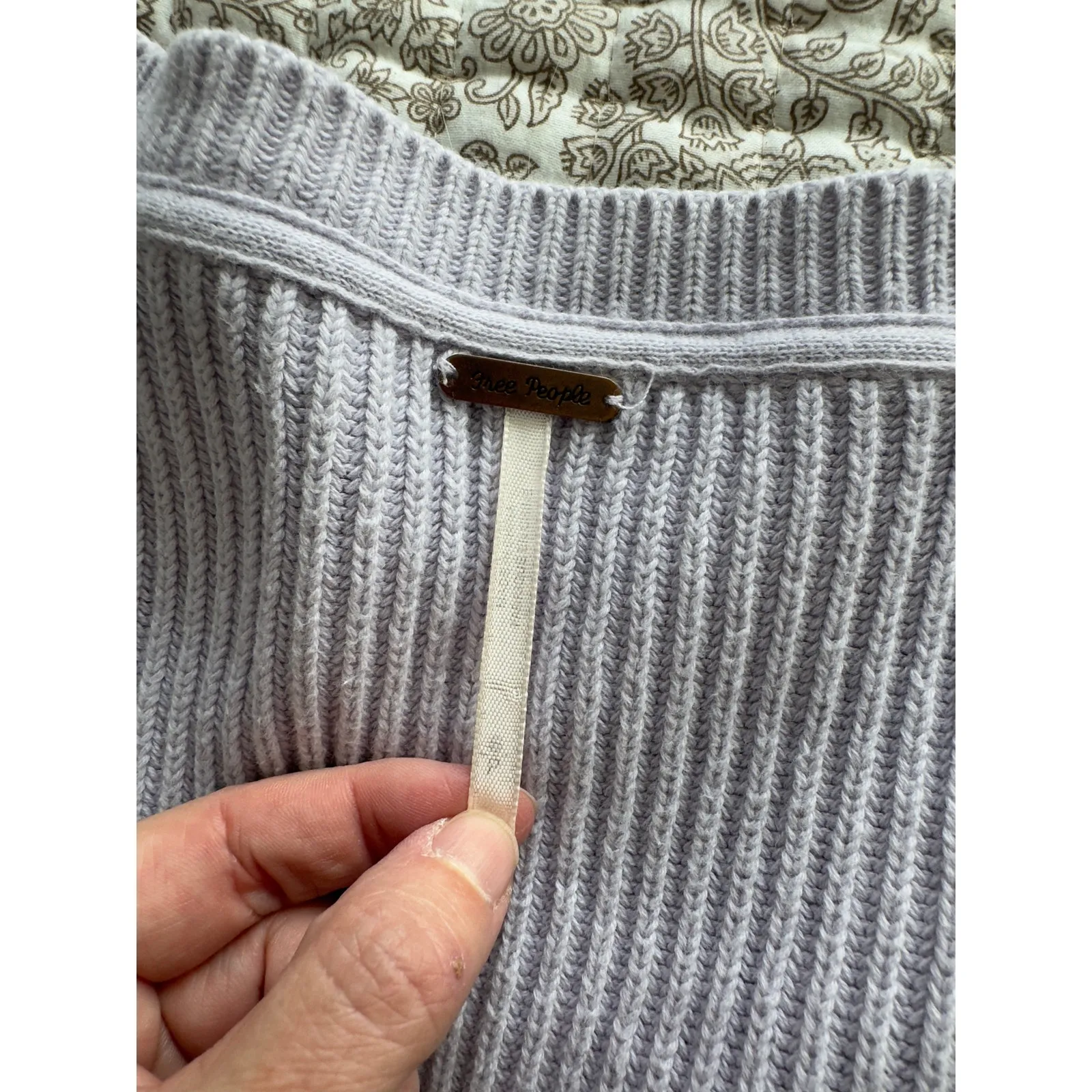 Free People Allure Pullover Sweater Size Small Light Purple/ Lavender - Image 8