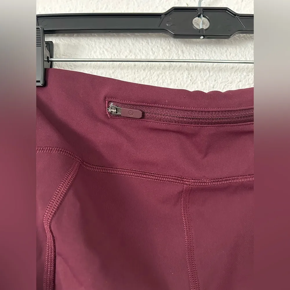 Lululemon Pace Rival Crop *22" Dark Adobe sz 10 - Image 8