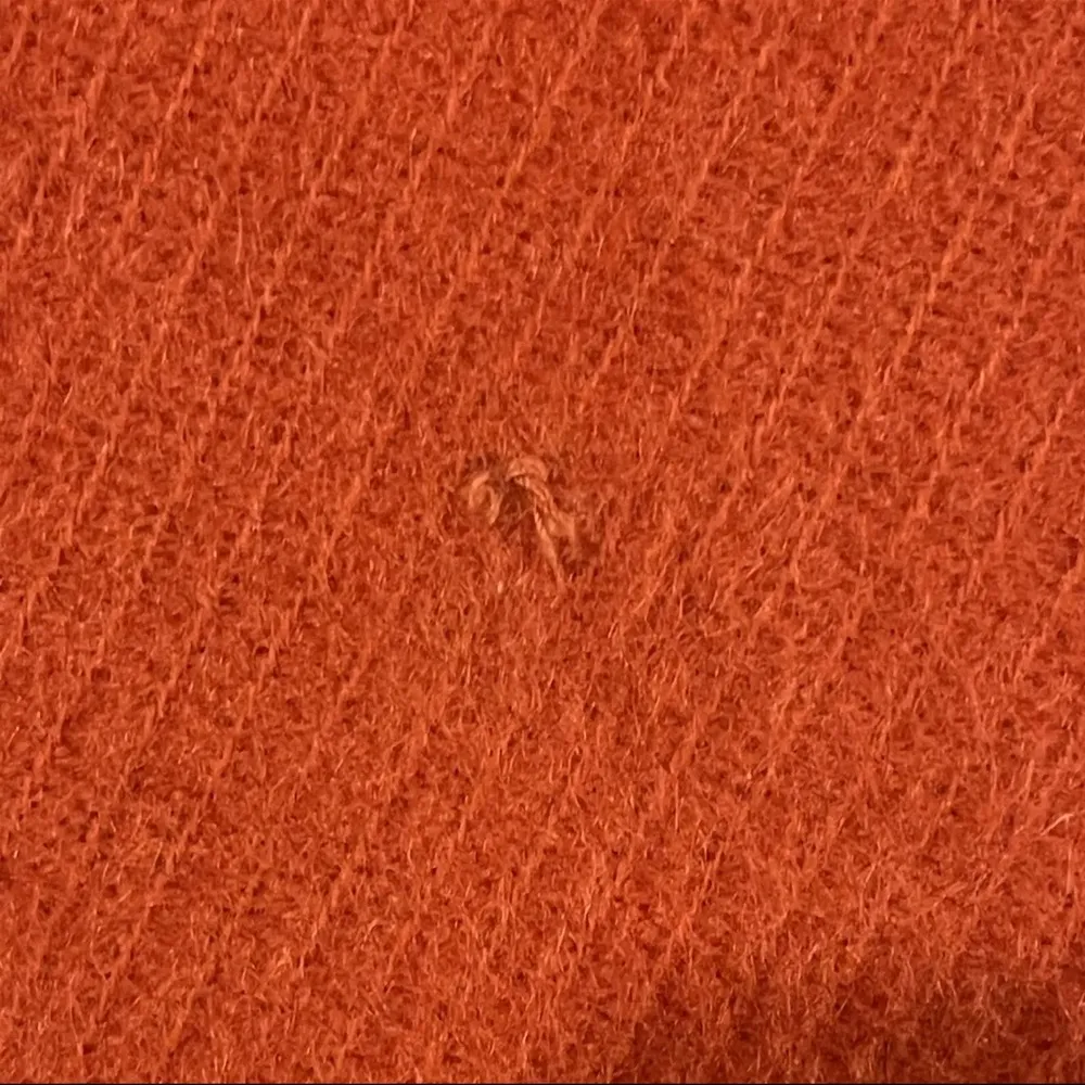 Authentic Vintage Salvatore Ferragamo Burnt Orange Wool & Mohair Italian Peacoat - Image 12