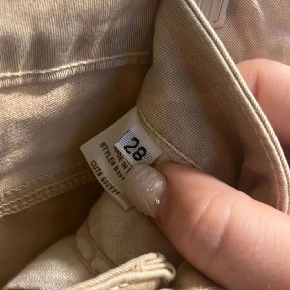 ✨Bella Dahl Leopard Print Neutral Tan Skinny Sz 28 Pants✨ - Image 7