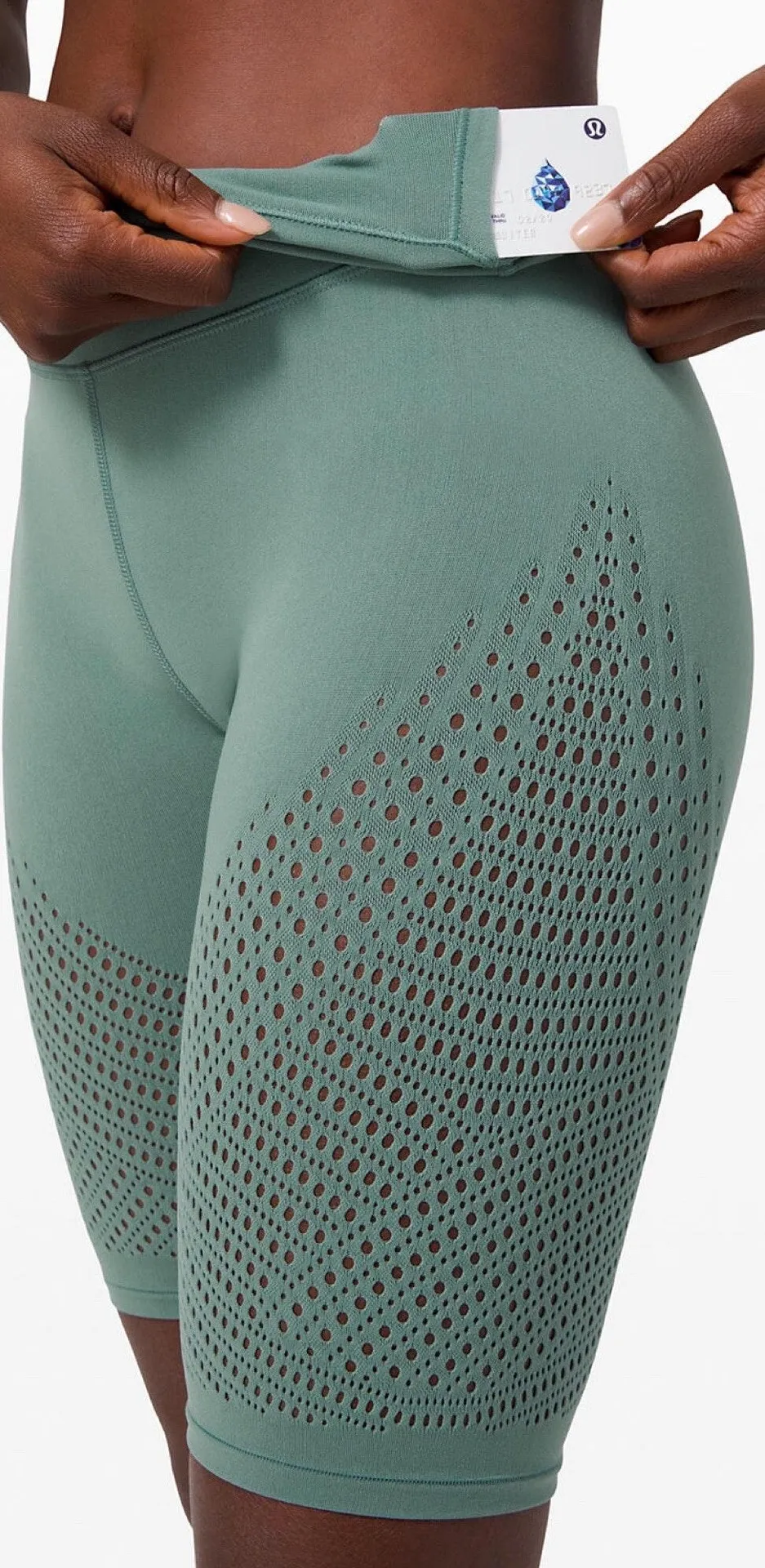 Lululemon NWT  Tidewater Teal Reveal Shorts - Image 5