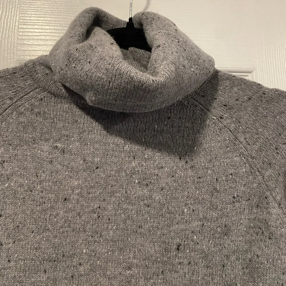 C&C California Size XS Gray Wool Blend Turtleneck Long Sleeve Pullover Sweater - Image 5