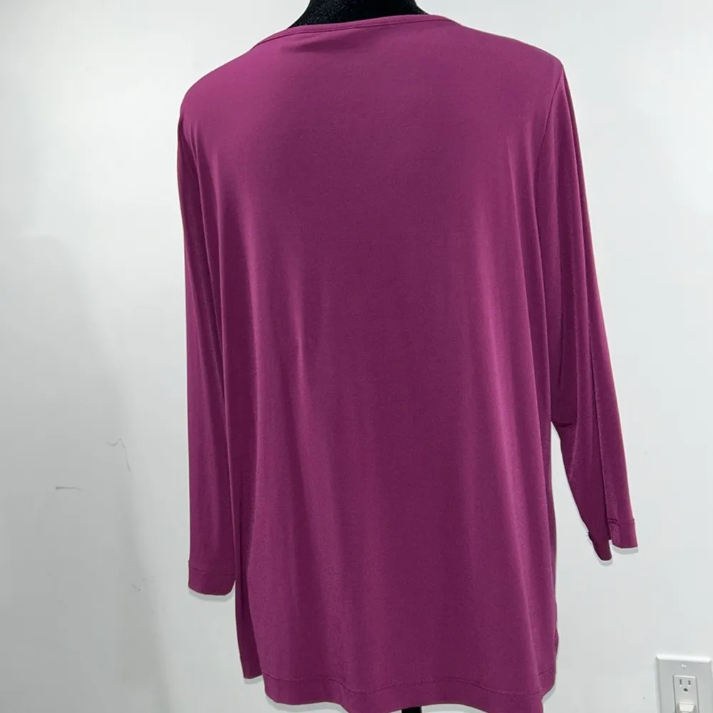 Susan Graver Ruffled blouse - Image 4