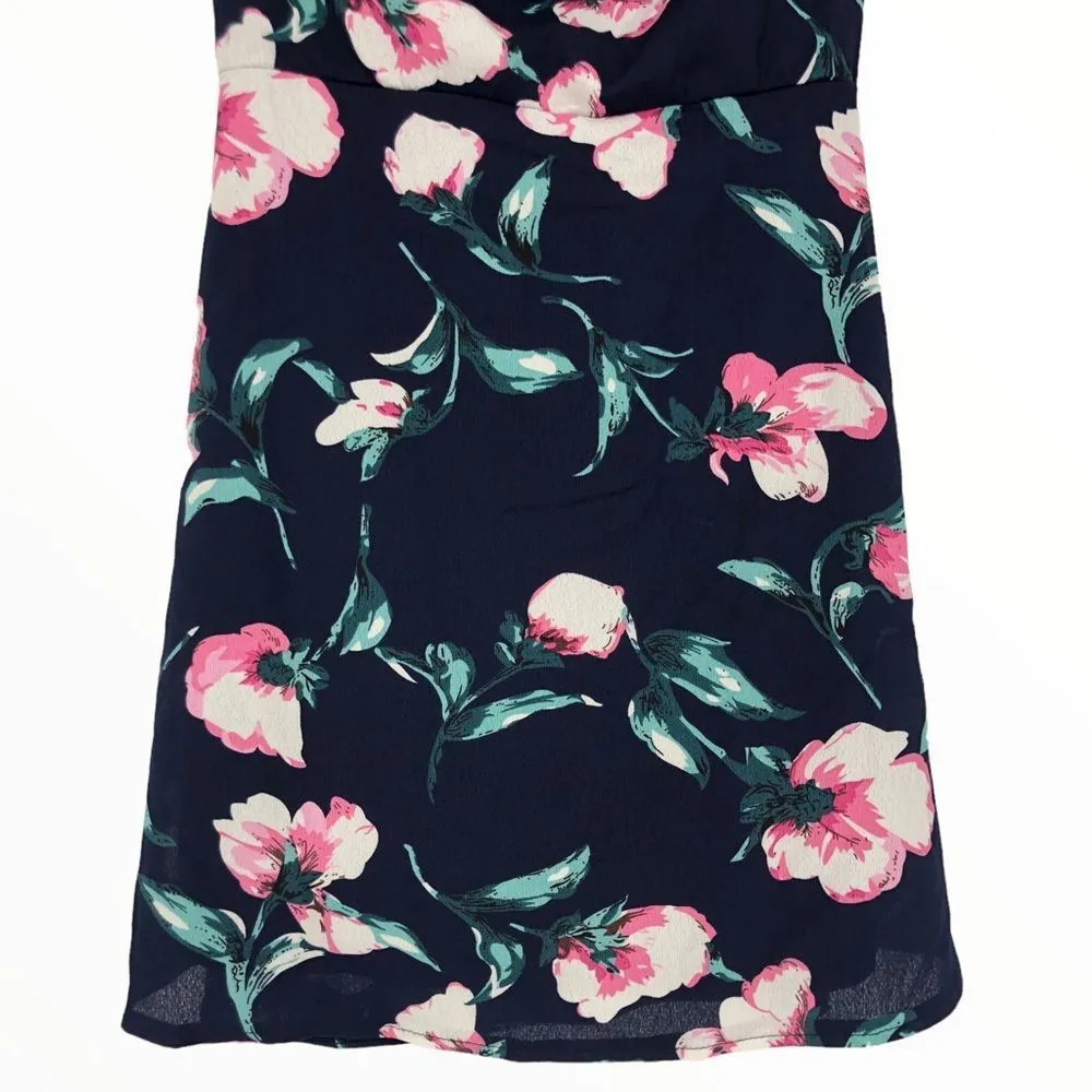 About Us Dulipa Dress in Navy Floral Off Shoulder Mini Dress size Small Revolve - Image 7