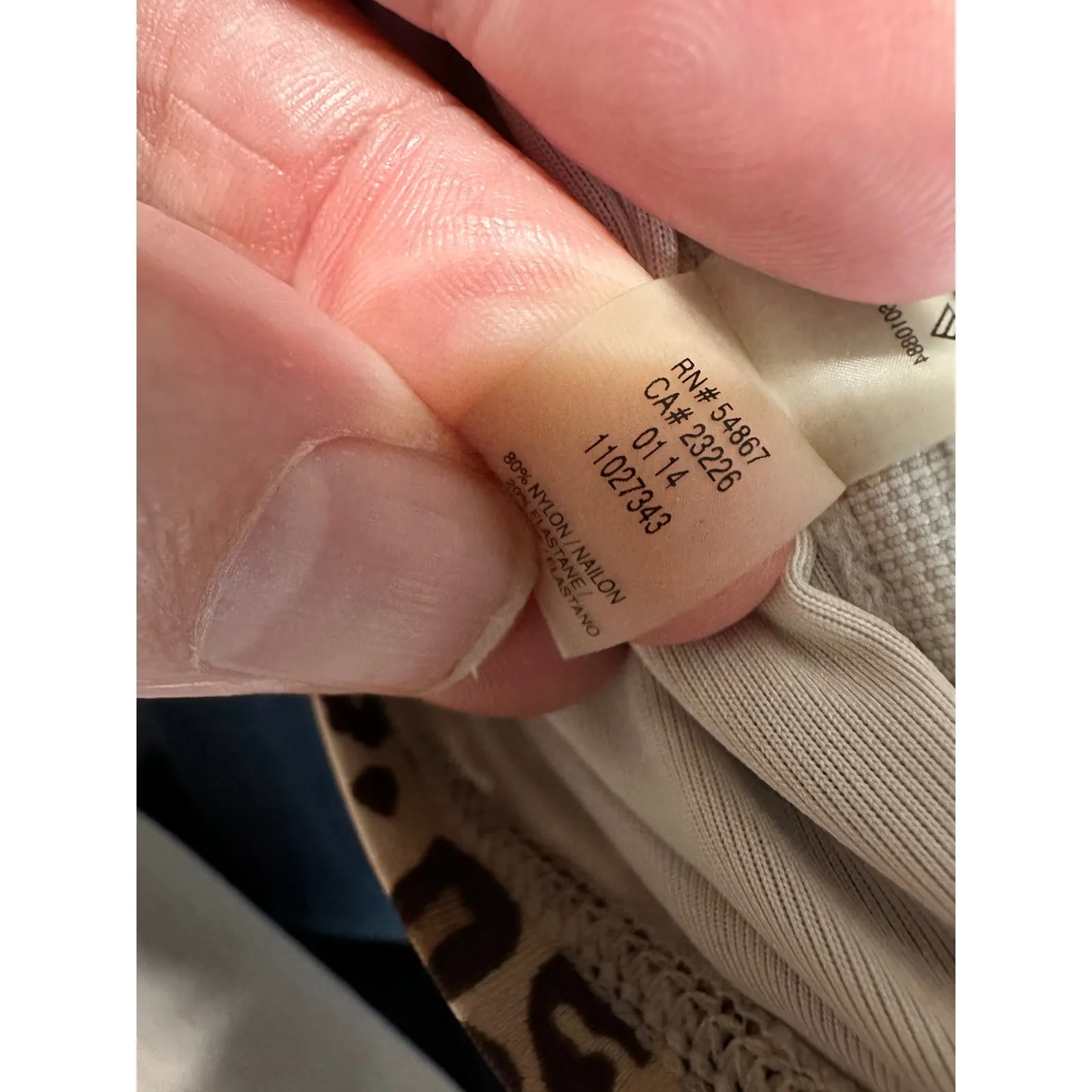 Victoria's Secret Leopard Print Halter Bikini Top Lace Up Padded Underwire 36DD - Image 6