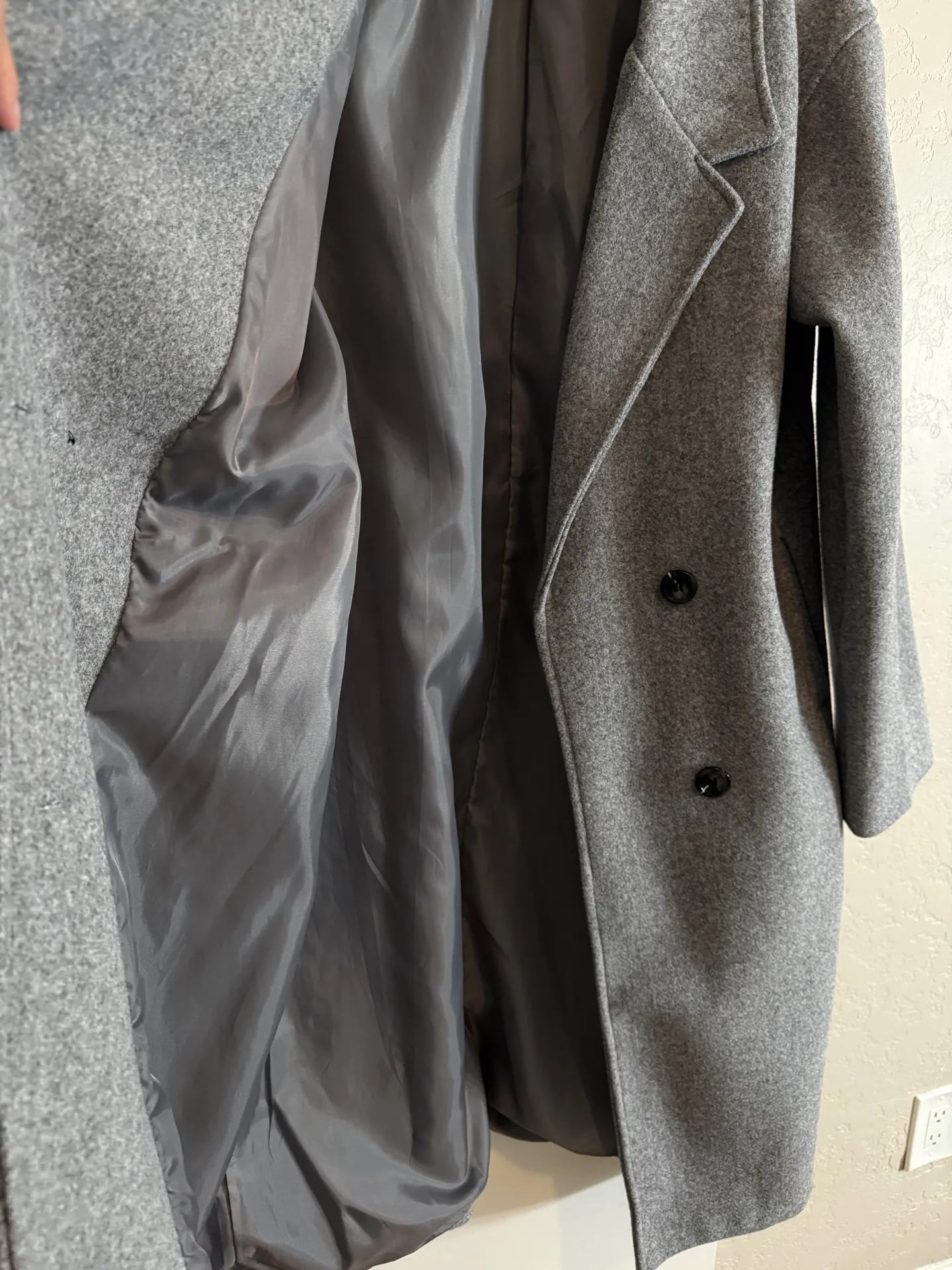 Oversized long coat - Image 5