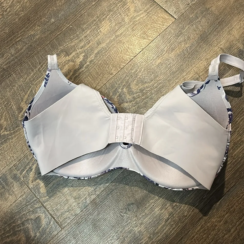 Maidenform Underwire T Shirt Bra 36D Convertible Dreamwire No Poke Floral DM0070 - Image 3