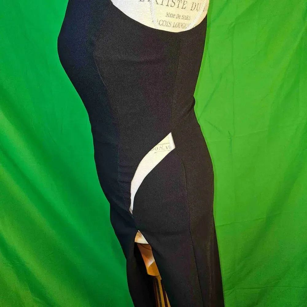 NBD Womens Black Maxi‎ Dress Small - Image 4