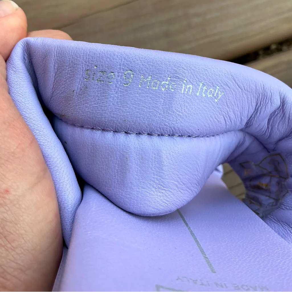 Dolce Vita Women's Lavender Slide Sandals Purple Size 8.5 - Image 4