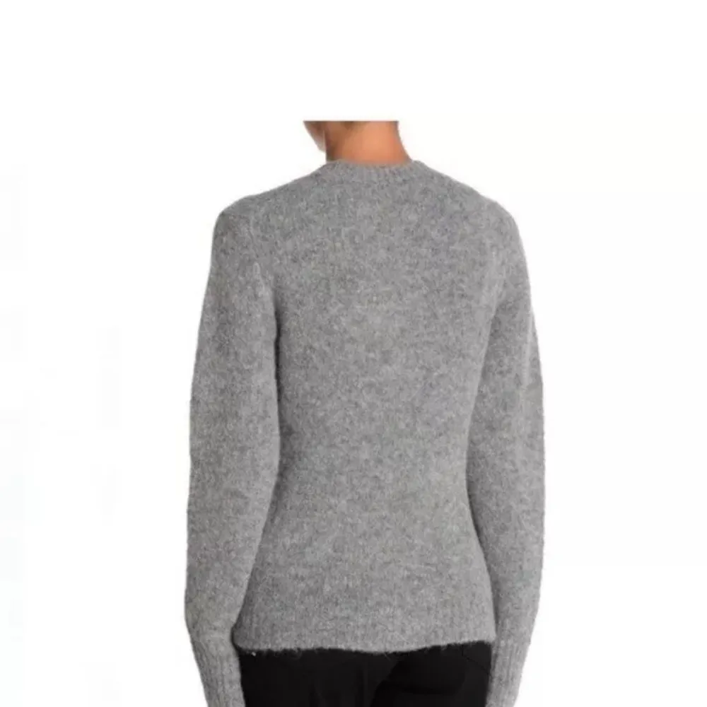 J. Crew Point Sur Alpaca Merino Wool Crewneck Knit Sweater  Grey, XS, EUC - Image 2