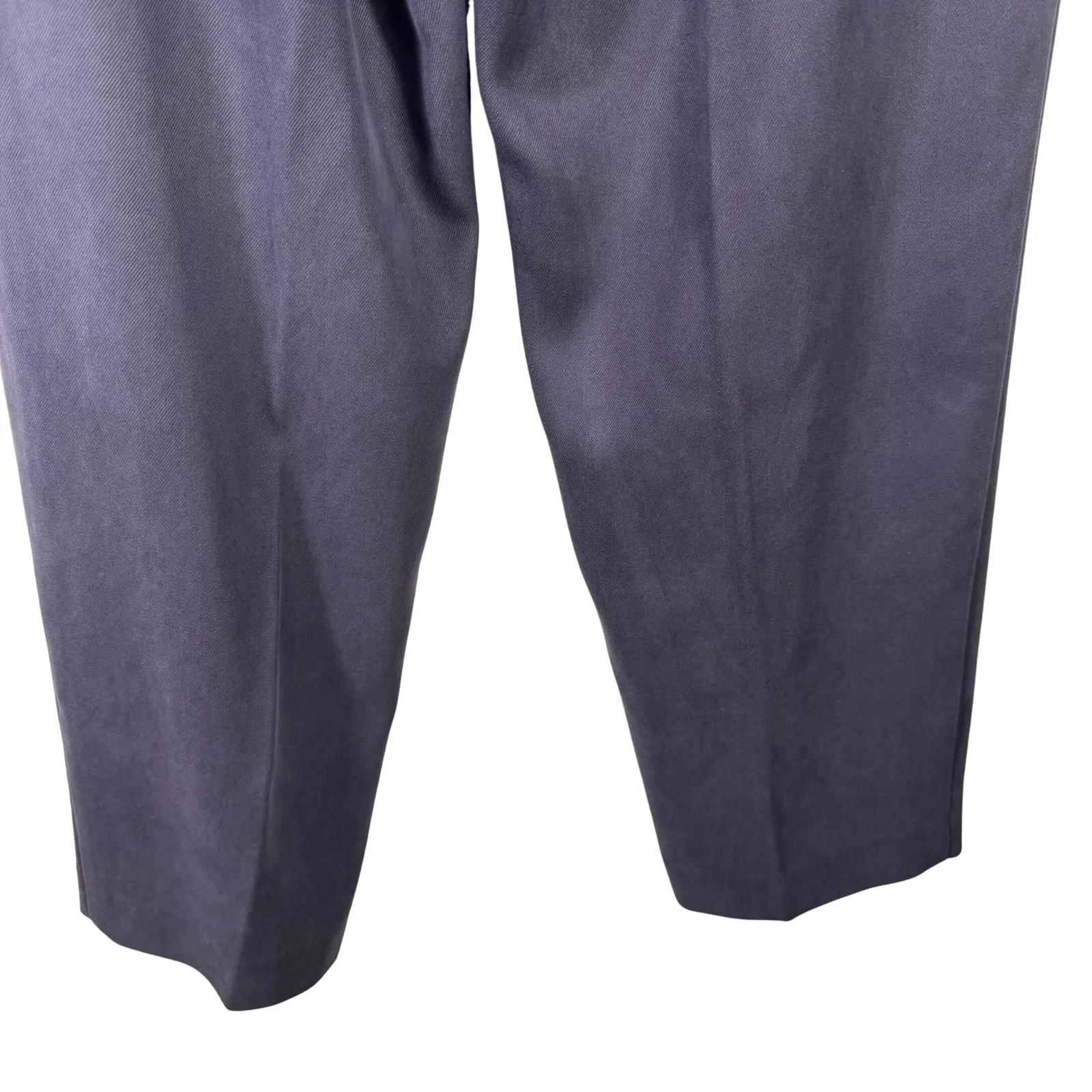 Dana B and Karen Silk Nautical Button Pants Women's Size 10 Navy Blue - Image 8