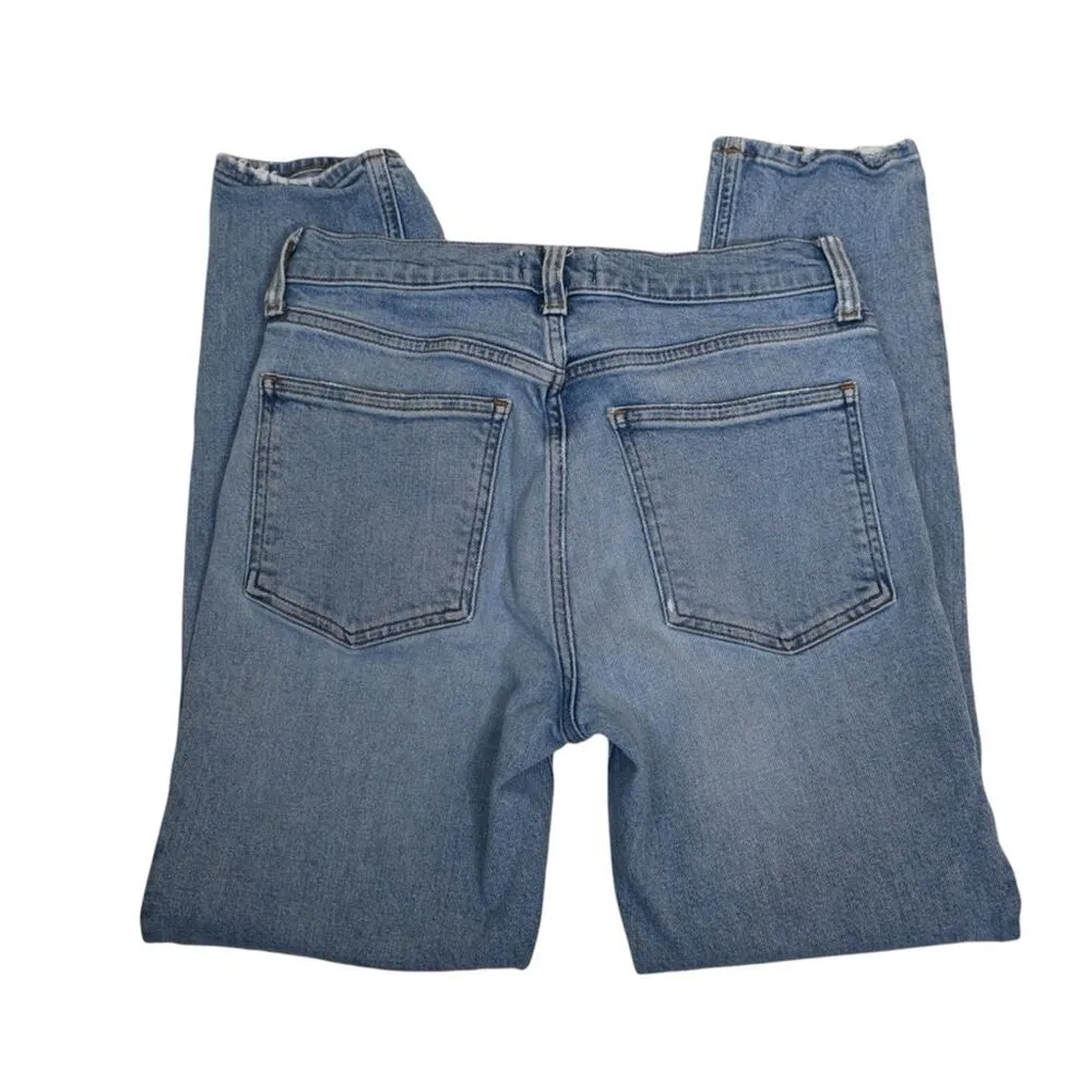 Agolde Womens 27 Willow Mid Rise Slim Crop Jeans - Image 6